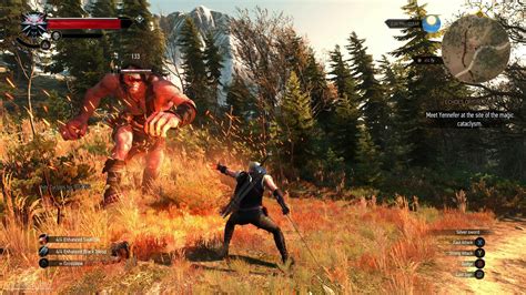 The Witcher 3 Gameplay .